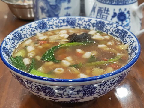 烩麻食