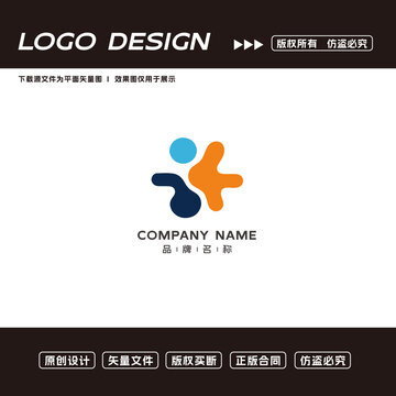 舞蹈教育logo标志