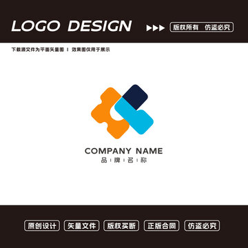 儿童教育logo标志