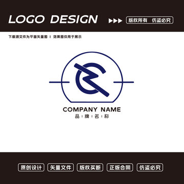 C字母logo標(biāo)志