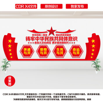 民族團結(jié)文化墻