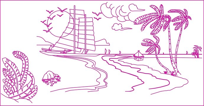 海南海風(fēng)帆船