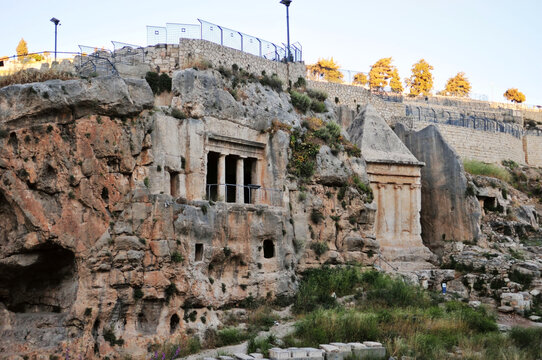 以色列耶路撒冷古代神庙遗址