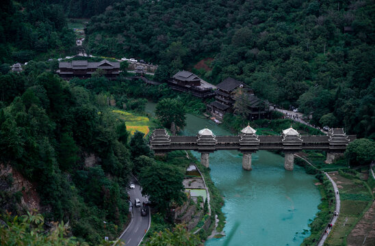 广西柳州程阳八寨风雨桥