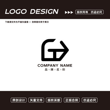 G字母logo标志