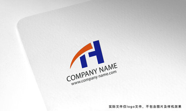 簡約字母TH標(biāo)志設(shè)計(jì)