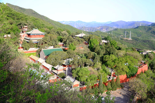 戒台寺全景