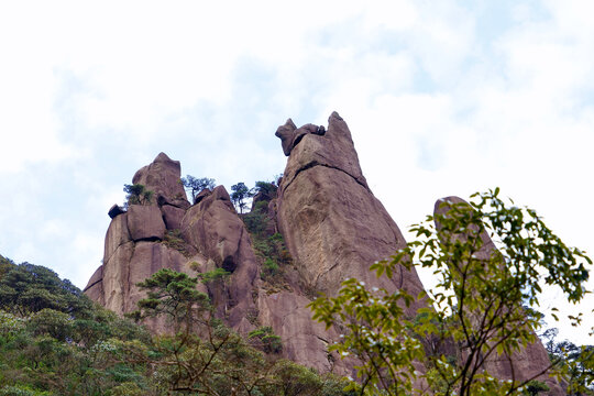 三清山猫岩