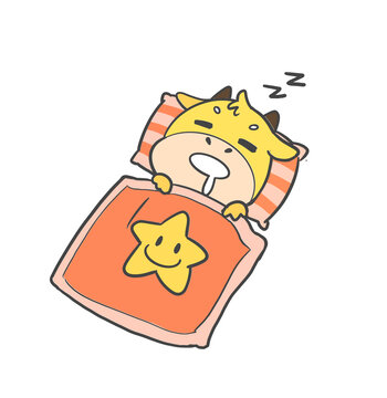 睡覺牛牛