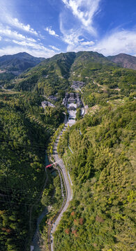 温州文成安福寺全景