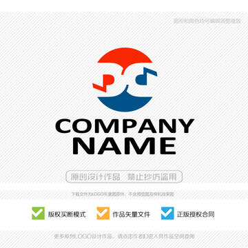 DG字母LOGO標志設計