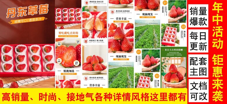 丹東草莓詳情