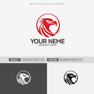鷹頭LOGO