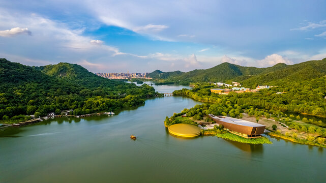 杭州湘湖景区风光