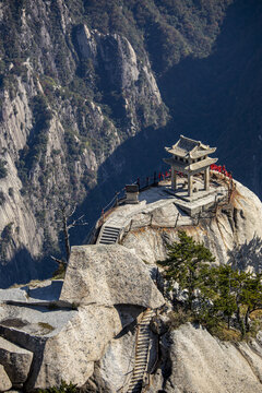 西岳华山风光