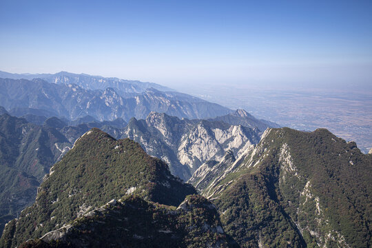 西岳华山风光