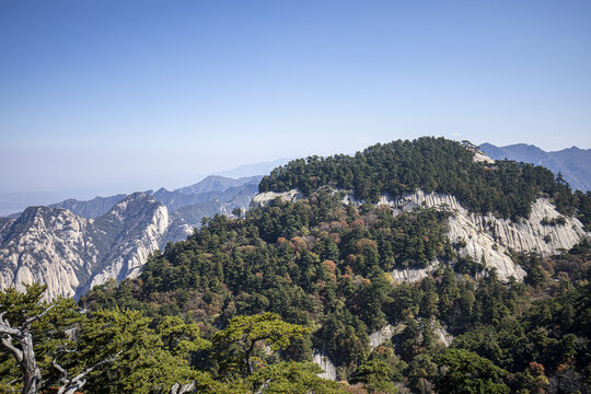 西岳华山风光