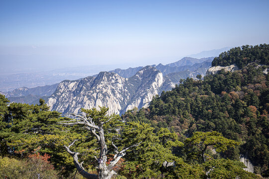 西岳华山风光