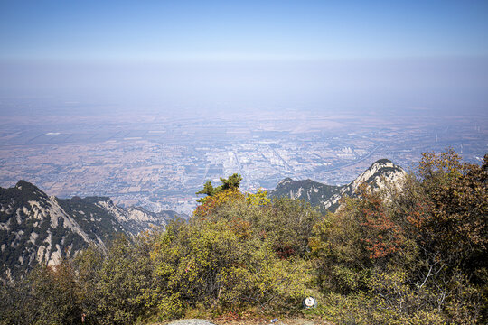 西岳华山风光