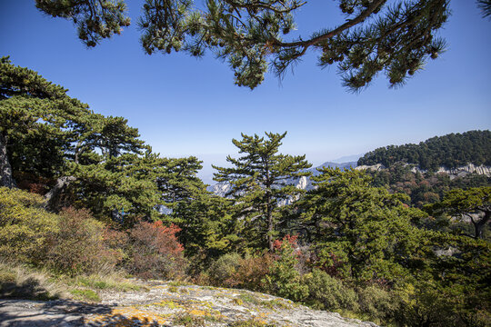 西岳华山风光