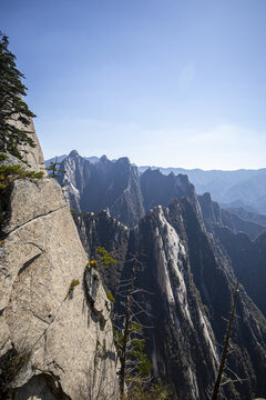 西岳华山风光