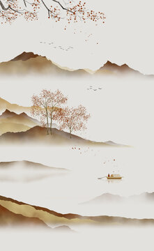 古風(fēng)意境山水