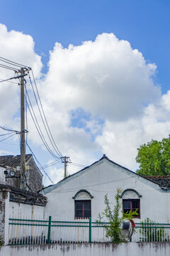 绍兴市传统民居建筑局部