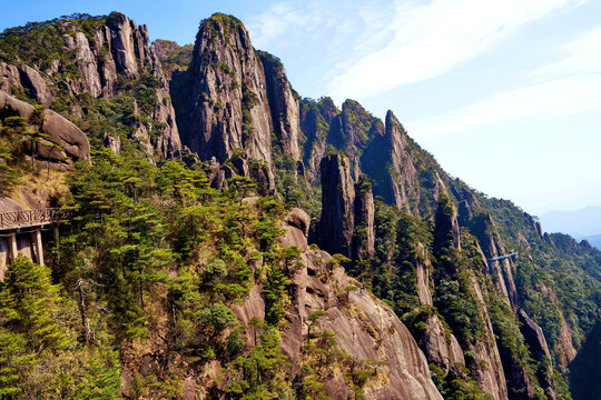 三清山花岗岩峰林