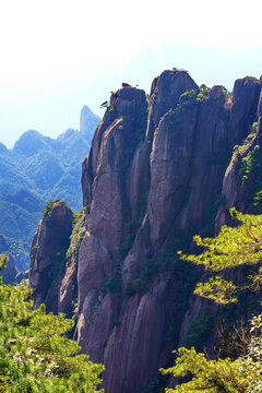 花岗岩峰林