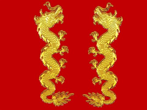 站著的雙龍