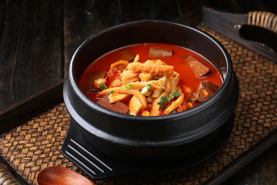 韩式牛杂汤