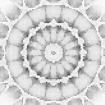圓點(diǎn)鏤空沖孔藝術(shù)圖案