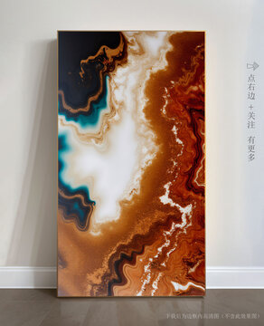 瓷磚大理石抽象裝飾畫