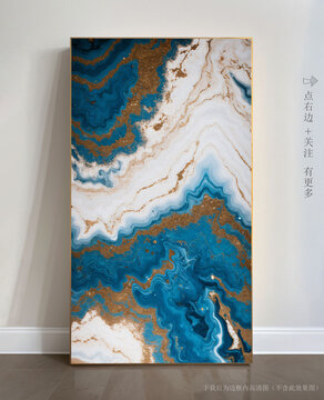 現(xiàn)代藝術(shù)畫大理石圖片