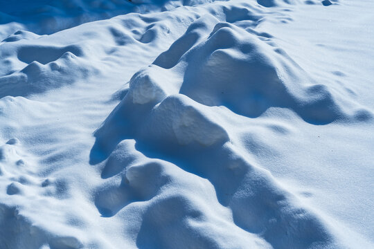 北国风光冰雪世界自然唯美雪景