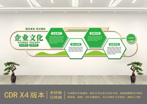 小清新企業(yè)文化墻