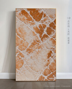 玄關(guān)大理石背景墻抽象畫