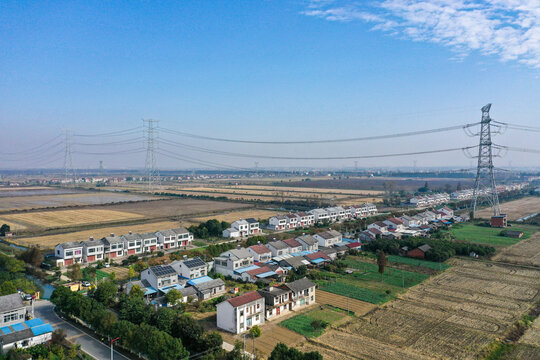 江汉平原麦田