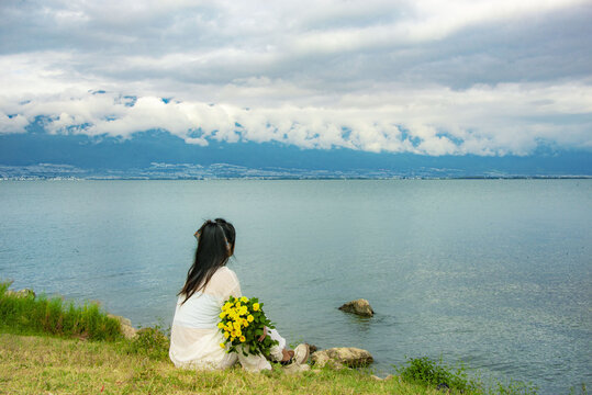 海边女孩