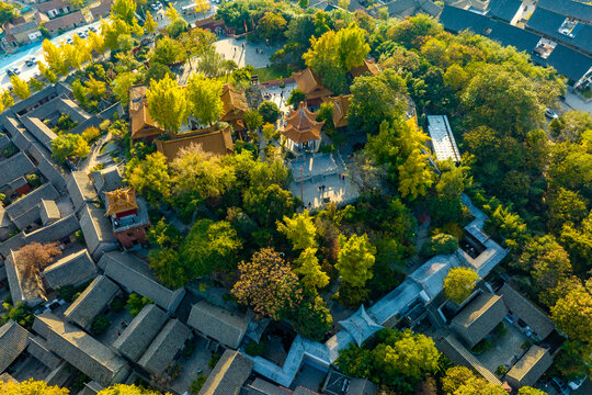 戏马台秋景