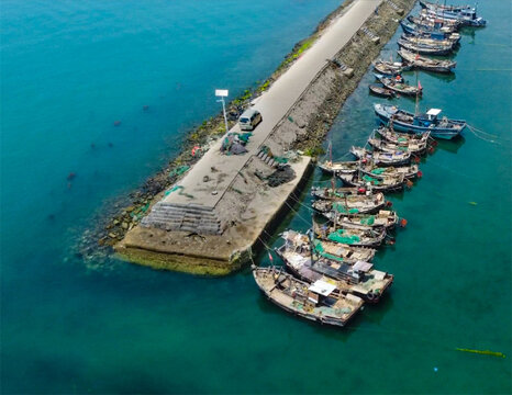 灵山岛渔船码头
