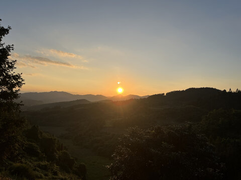 落日落日余晖夕阳