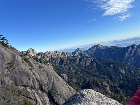 黄山山峦