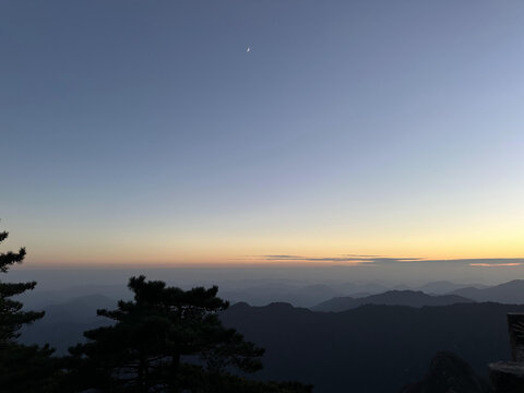 黄山日出