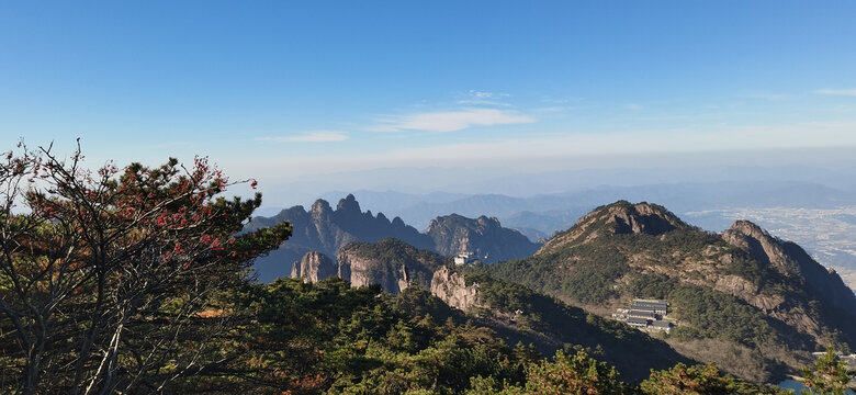 黄山山峦