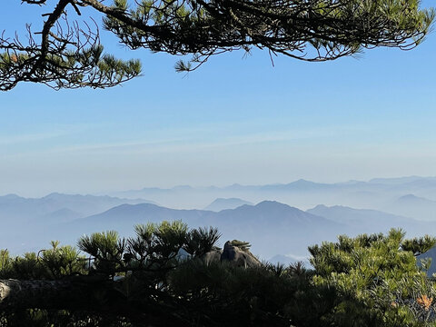 黄山美景