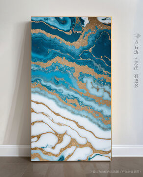 高檔抽象藝術(shù)畫大理石