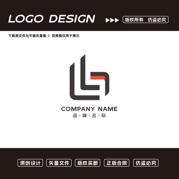 L字母logo标志