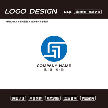 F字母logo标志