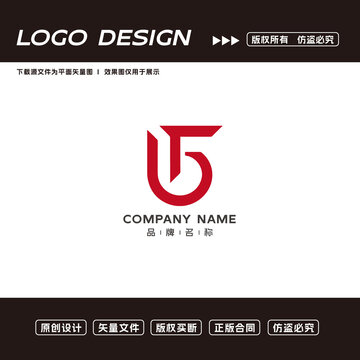 F字母logo标志